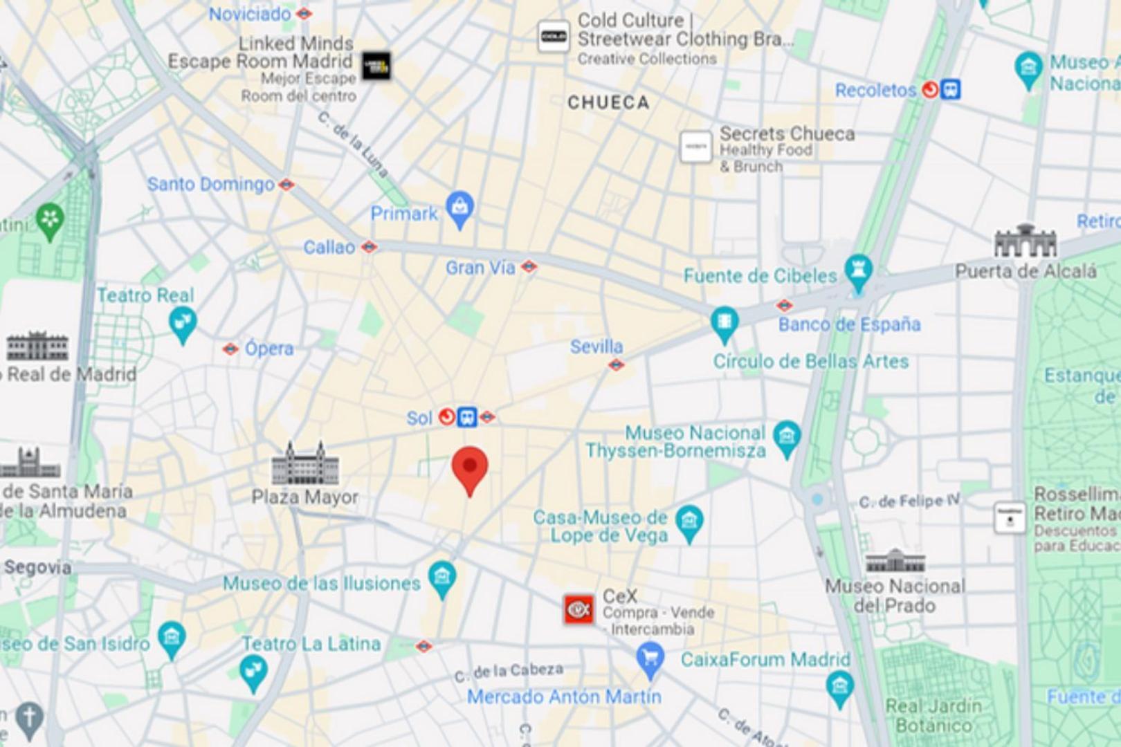 Fashion Design Loft En Calle Carretas-Sol Para 4Pax Madrid Kültér fotó