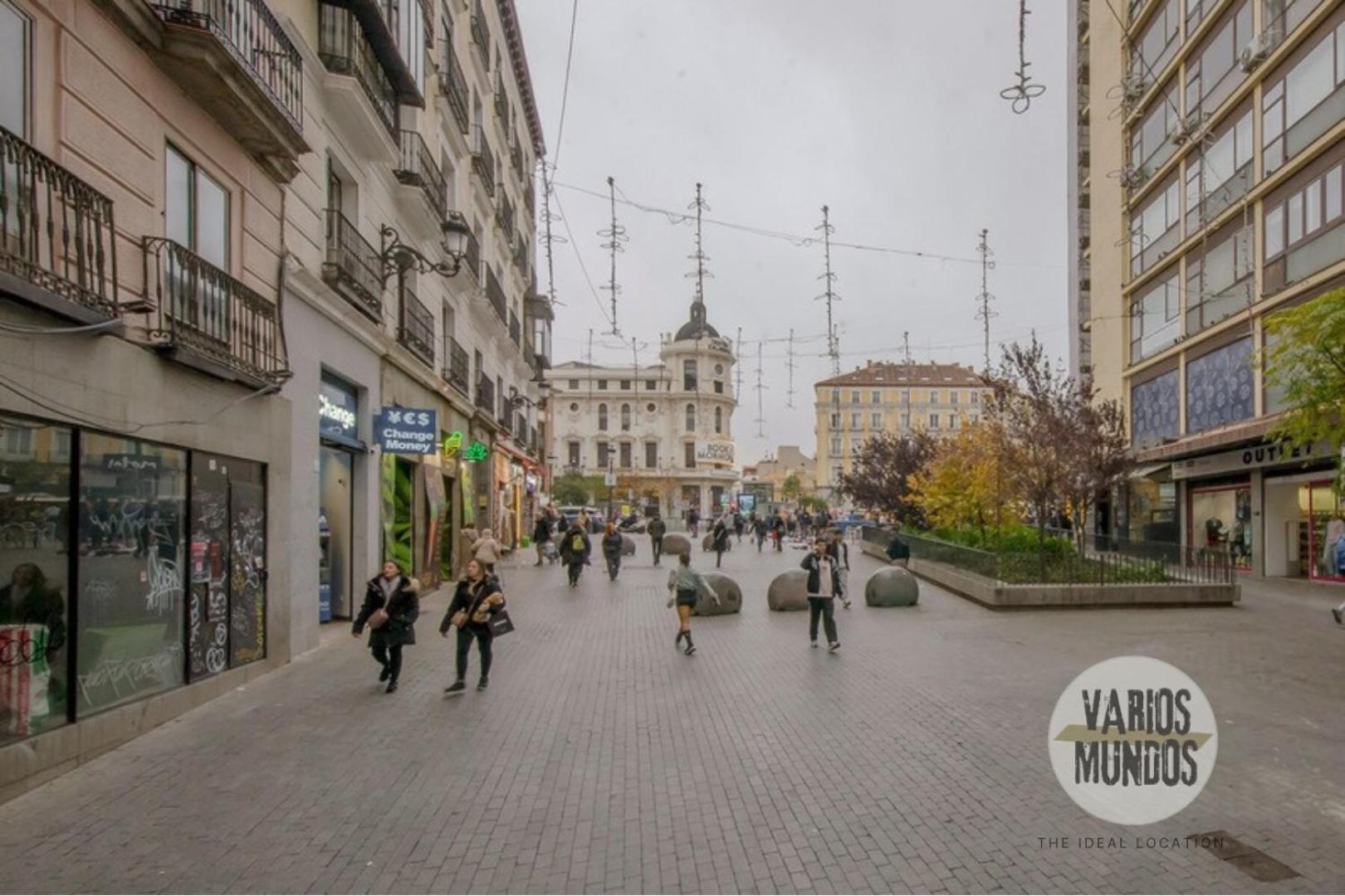 Fashion Design Loft En Calle Carretas-Sol Para 4Pax Madrid Kültér fotó